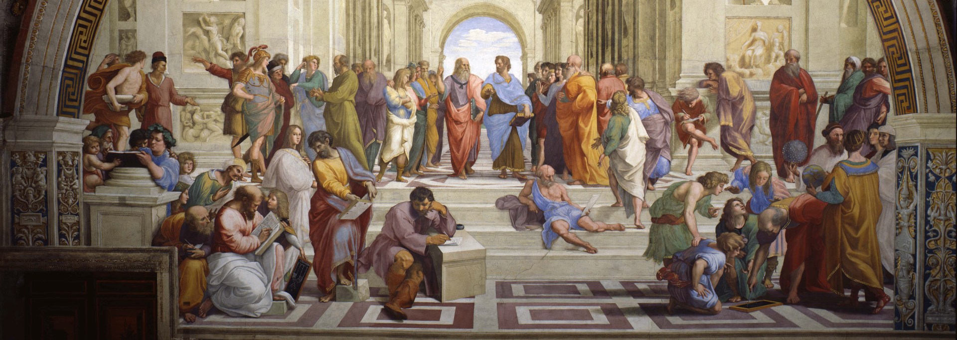 La Scuola di Atene. D.R.